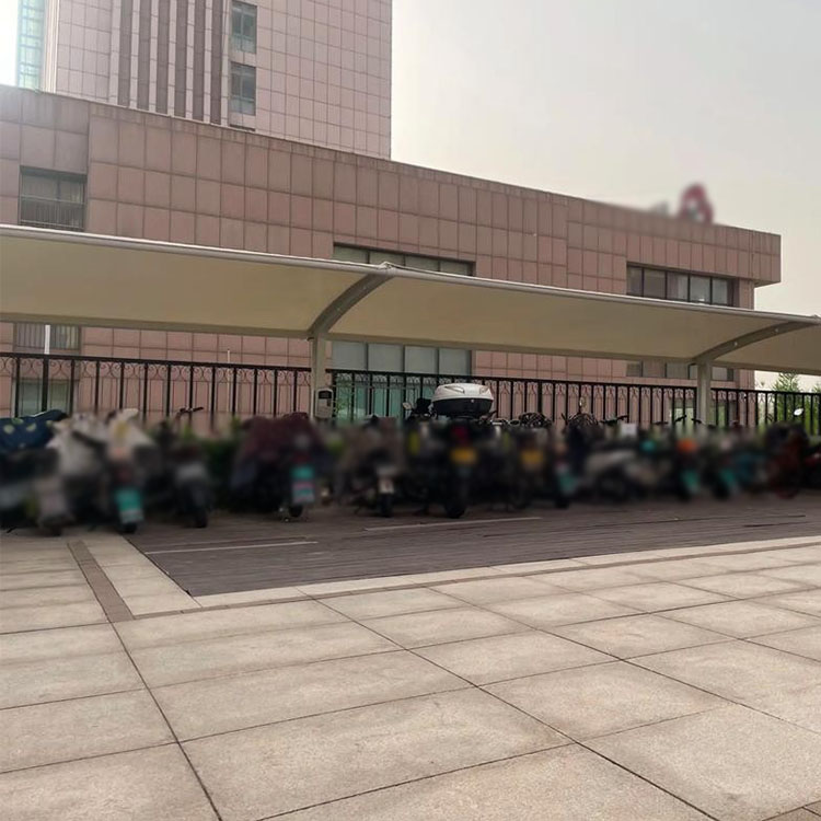 肥城市膜结构电动车棚