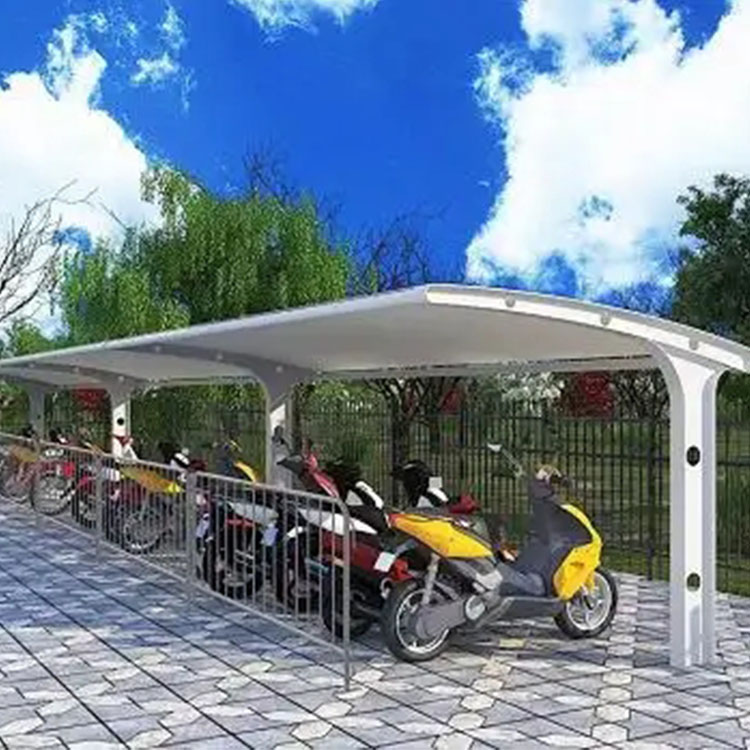 肥城市膜结构电动车棚